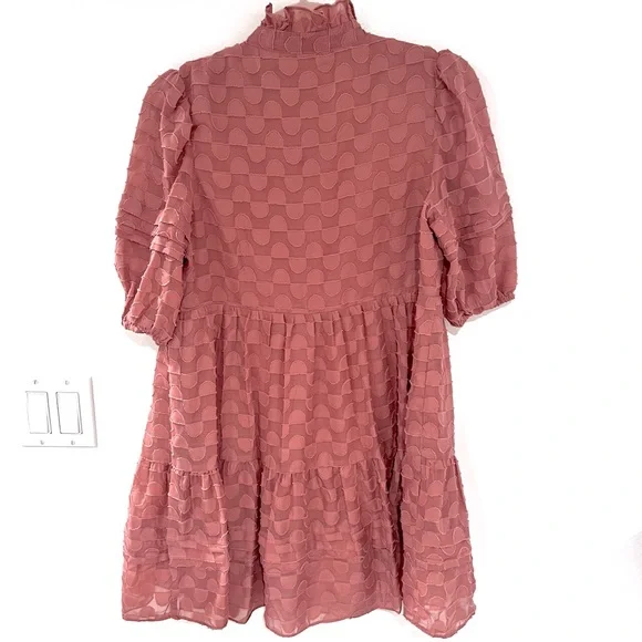 Walter Baker Ella Textured Mini Dress Women’s Sz XS - Picture 5 of 11